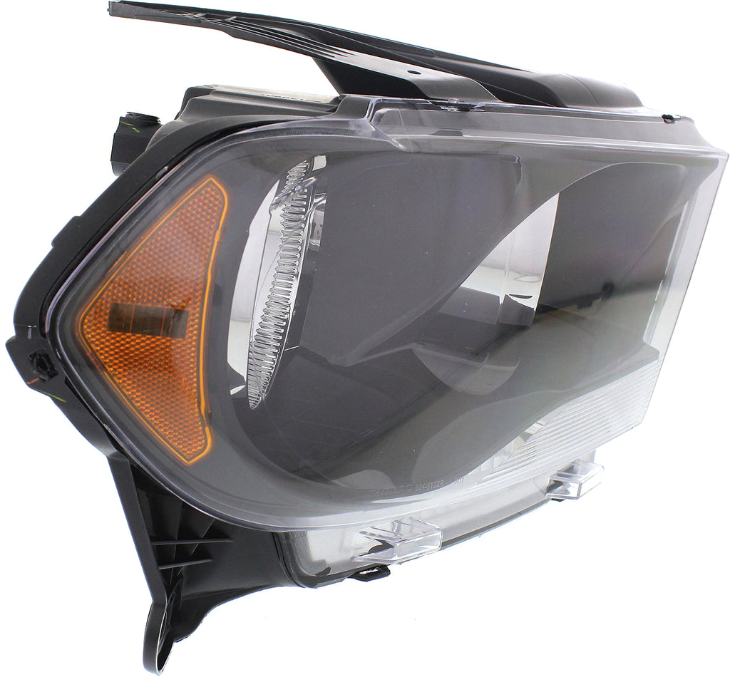 DURANGO 11-13 HEAD LAMP RH, Assembly, Halogen, Black Interior - CAPA