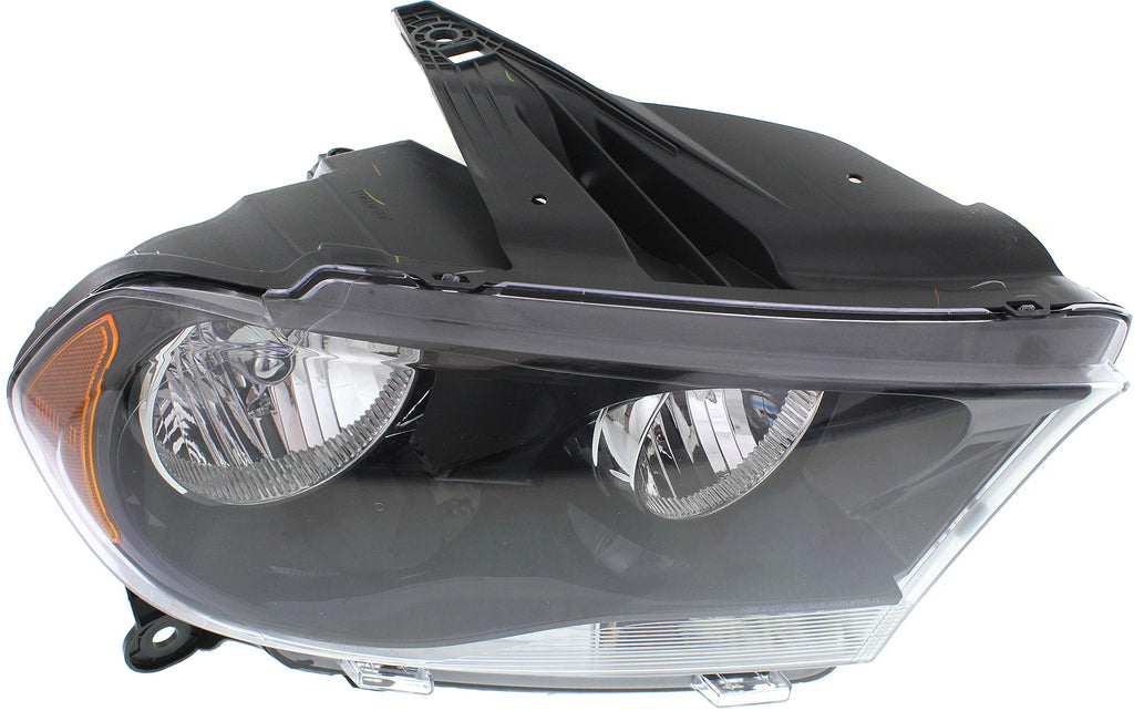 DURANGO 11-13 HEAD LAMP RH, Assembly, Halogen, Black Interior - CAPA