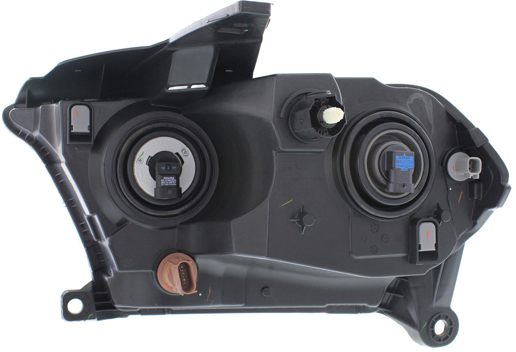 DURANGO 11-13 HEAD LAMP RH, Assembly, Halogen, Black Interior - CAPA