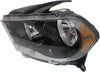 DURANGO 11-13 HEAD LAMP LH, Assembly, Halogen, Black Interior - CAPA