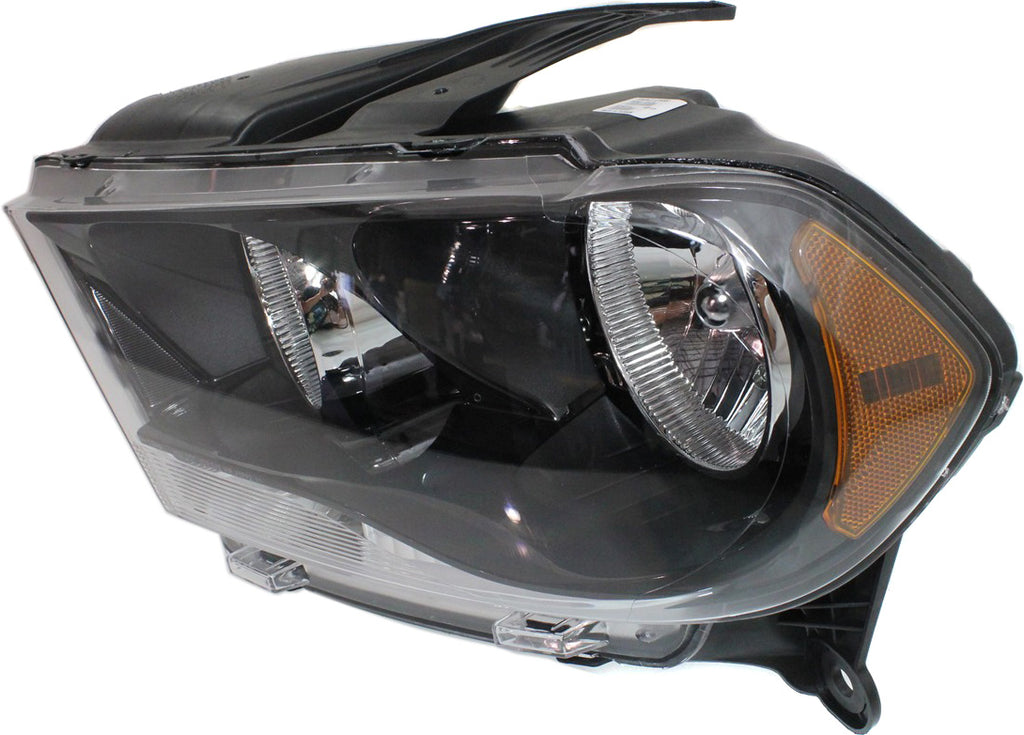 DURANGO 11-13 HEAD LAMP LH, Assembly, Halogen, Black Interior - CAPA
