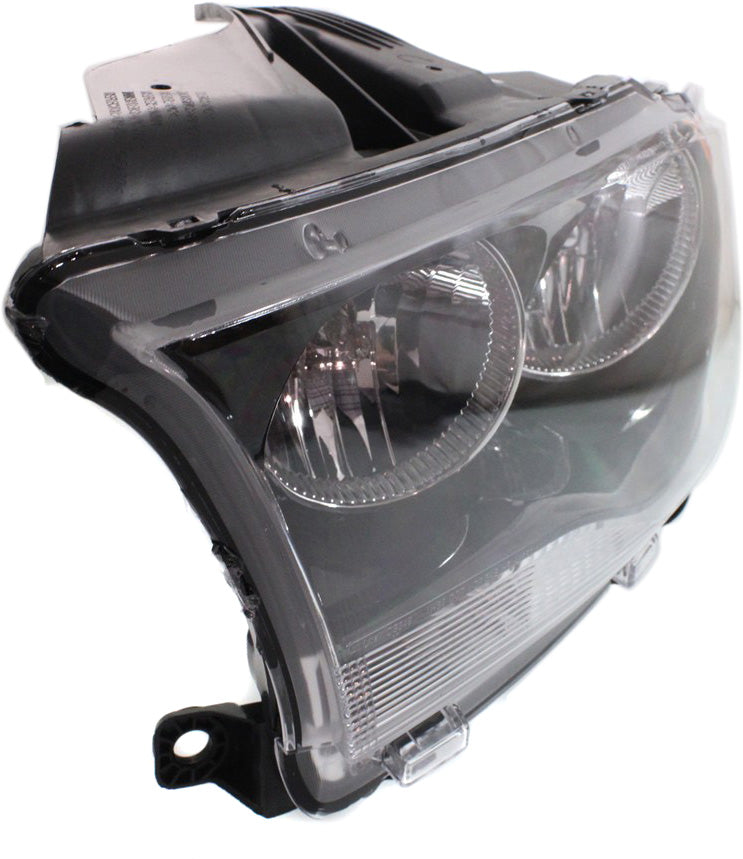 DURANGO 11-13 HEAD LAMP LH, Assembly, Halogen, Black Interior - CAPA