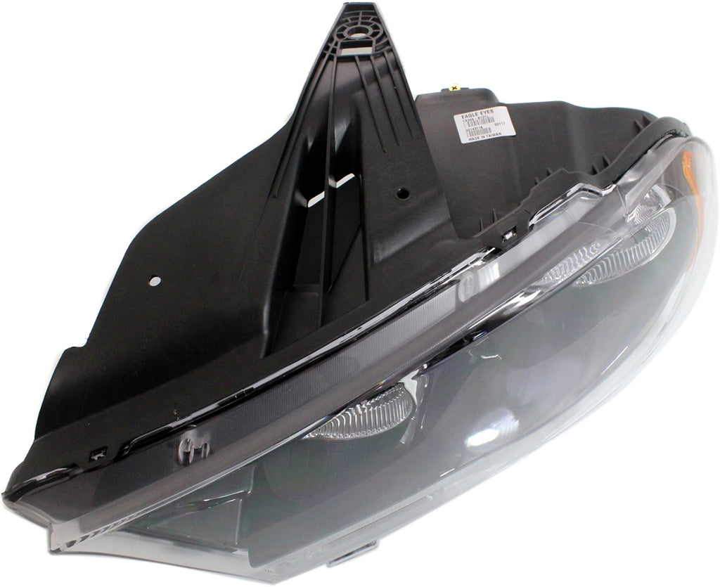 DURANGO 11-13 HEAD LAMP LH, Assembly, Halogen, Black Interior - CAPA