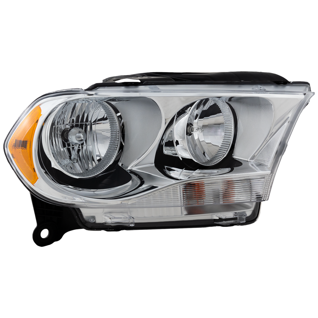 DURANGO 11-13 HEAD LAMP RH, Assembly, Halogen, Chrome Interior - CAPA