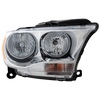 DURANGO 11-13 HEAD LAMP RH, Assembly, Halogen, Chrome Interior - CAPA
