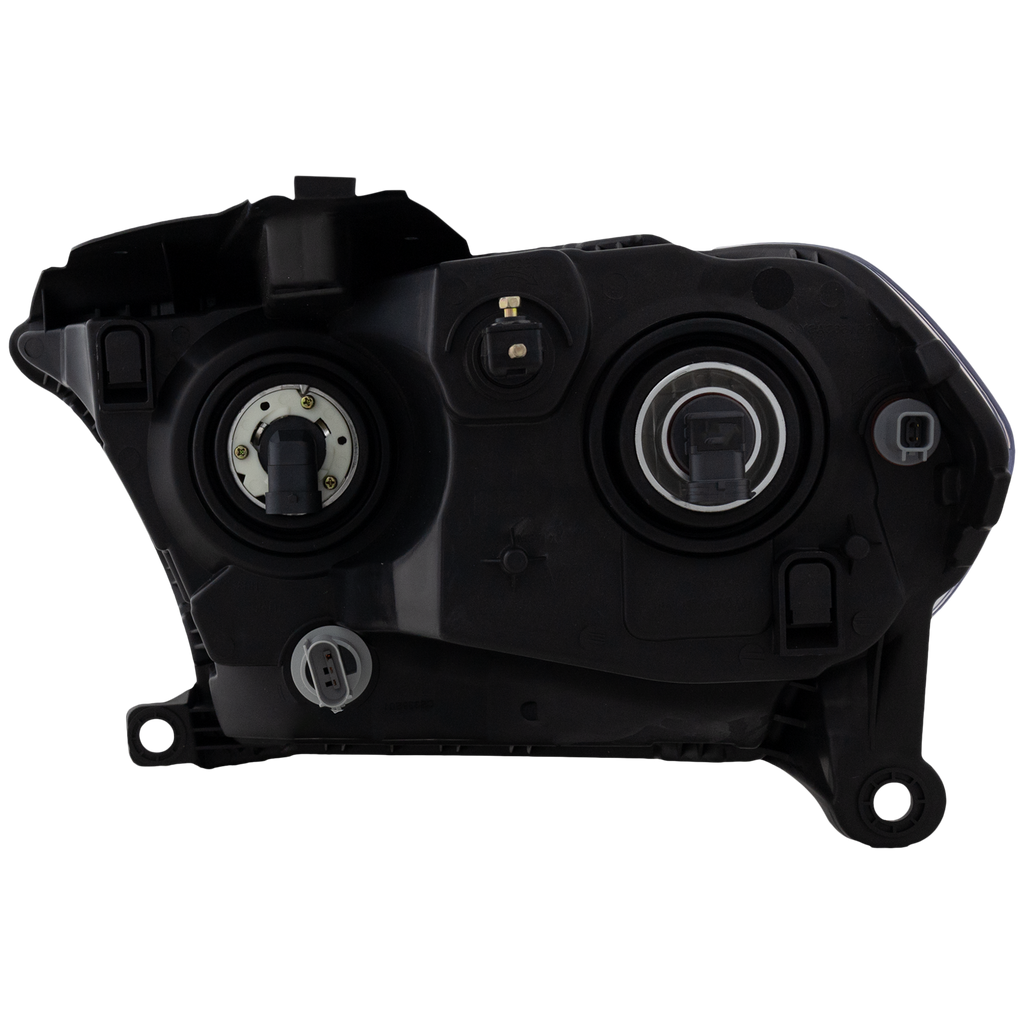 DURANGO 11-13 HEAD LAMP RH, Assembly, Halogen, Chrome Interior - CAPA