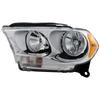 DURANGO 11-13 HEAD LAMP LH, Assembly, Halogen, Chrome Interior - CAPA