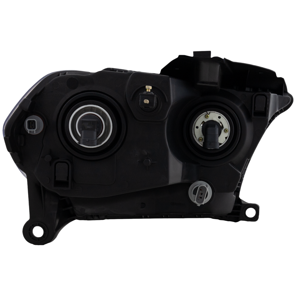 DURANGO 11-13 HEAD LAMP LH, Assembly, Halogen, Chrome Interior - CAPA