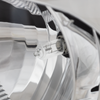 DURANGO 11-13 HEAD LAMP LH, Assembly, Halogen, Chrome Interior - CAPA