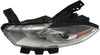 DART 13-16 HEAD LAMP LH, Lens and Housing, HID, w/o HID Kit, Chrome Interior