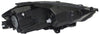 DART 13-16 HEAD LAMP LH, Lens and Housing, HID, w/o HID Kit, Chrome Interior