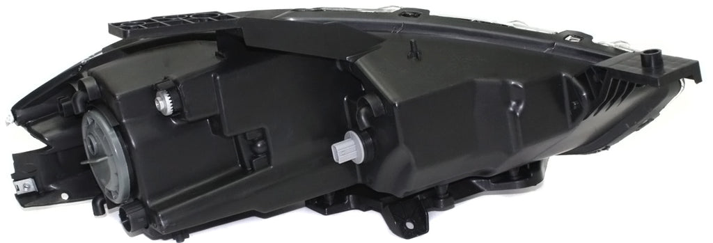 DART 13-16 HEAD LAMP LH, Lens and Housing, HID, w/o HID Kit, Chrome Interior