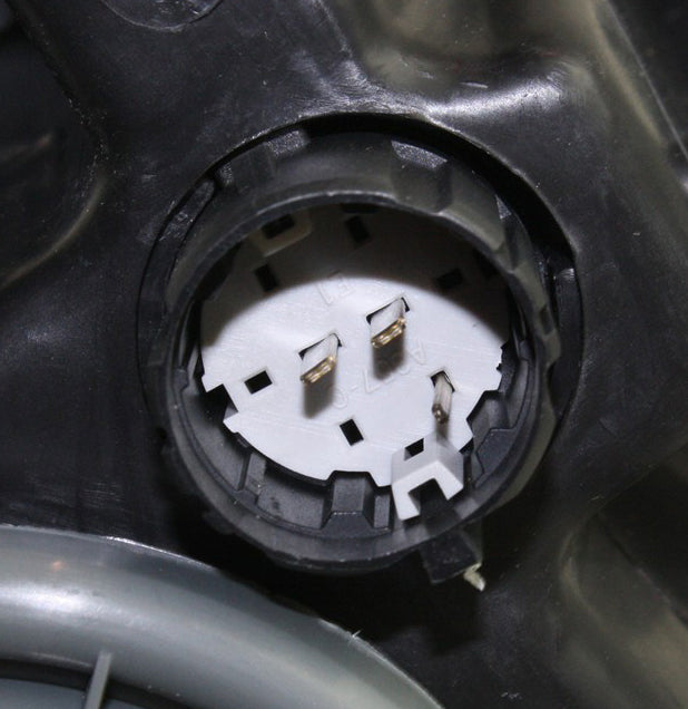 DART 13-16 HEAD LAMP LH, Lens and Housing, HID, w/o HID Kit, Chrome Interior