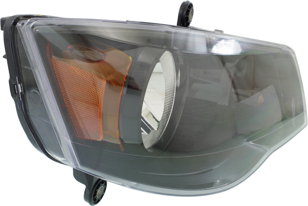 GRAND CARAVAN 11-20/TOWN AND COUNTRY 14-16 HEAD LAMP RH, Assembly, Halogen, Black Interior - CAPA
