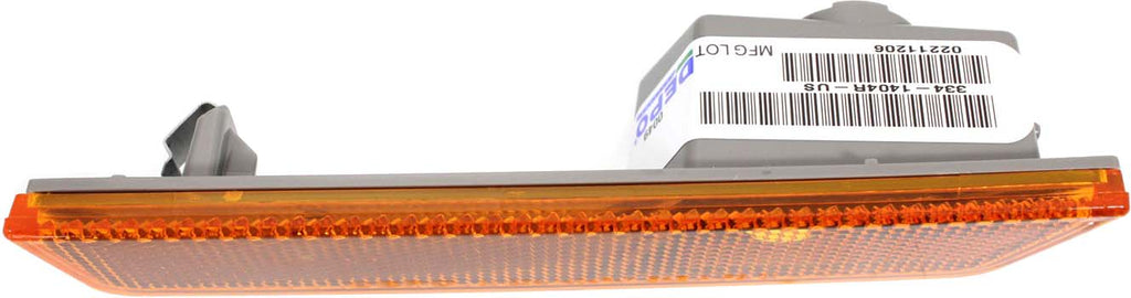 CHALLENGER 08-14 FRONT SIDE MARKER LAMP RH, Lens and Housing, (13-14, w/o Chrome Trim) - CAPA