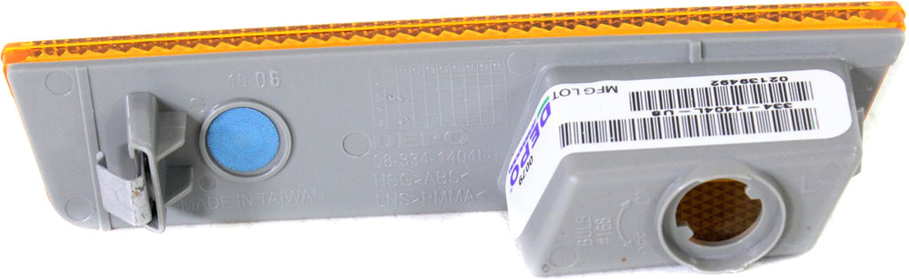 CHALLENGER 08-14 FRONT SIDE MARKER LAMP LH, Lens and Housing, (13-14, w/o Chrome Trim) - CAPA