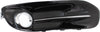 DART 13-16 FRONT FOG LAMP MOLDING LH, Black, w/ Chrome Trim - CAPA