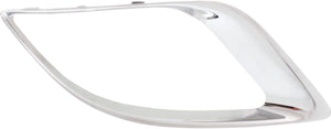 DURANGO 14-20 FRONT FOG LAMP MOLDING LH, Chrome, Citadel/GT/Limited/SXT Models - CAPA