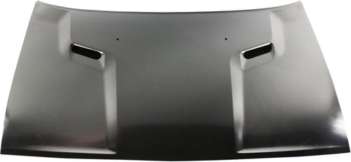 CHALLENGER 08-13 HOOD, Aluminum, (w/o Hood Scoop 12-13)