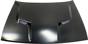 CHALLENGER 15-22 HOOD, Panel, Steel, Dual Scoop Style, Type 1
