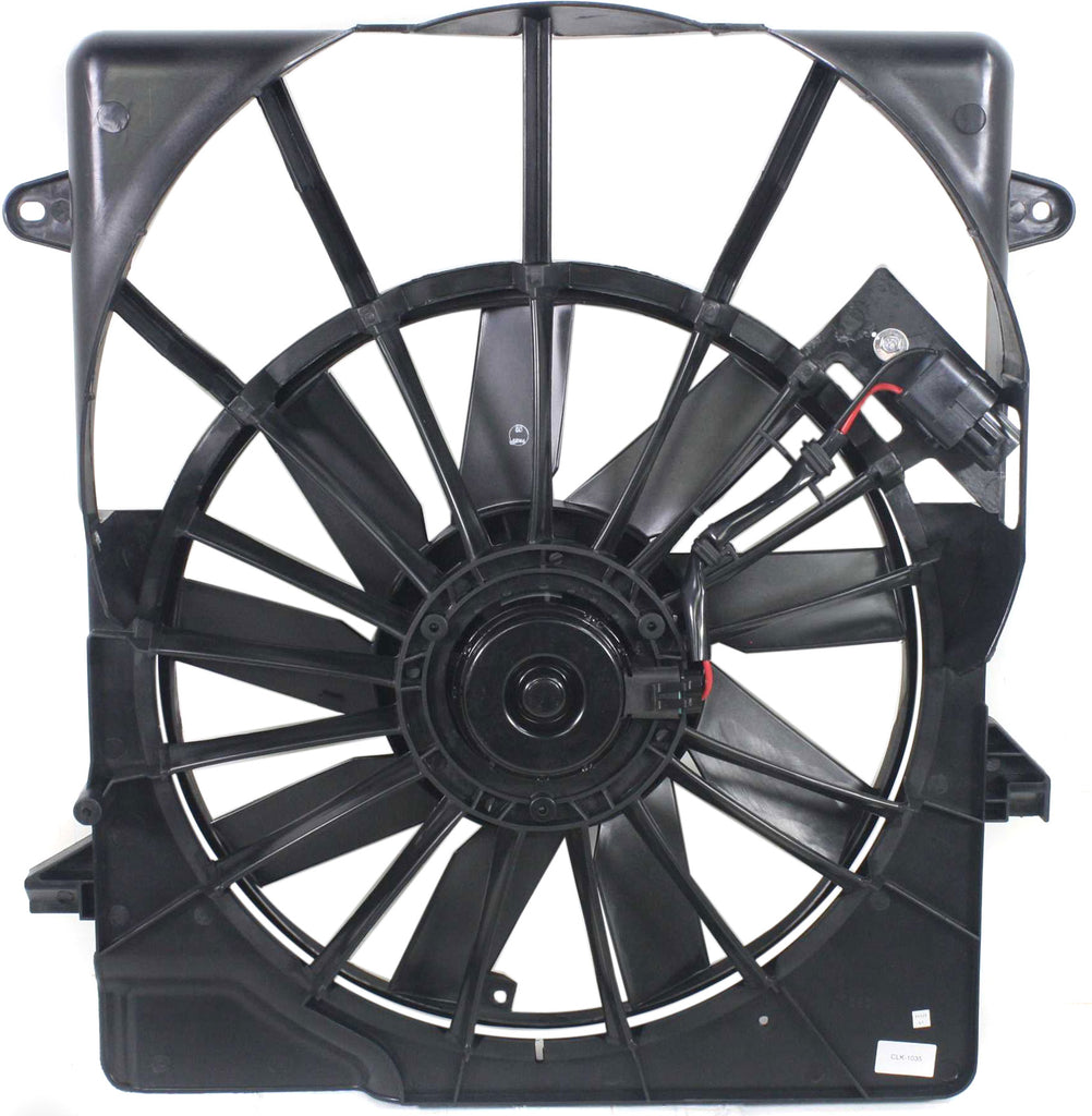 NITRO 07-11 RADIATOR FAN SHROUD ASSEMBLY, Includes resistor