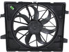 DURANGO 11-20/GRAND CHEROKEE 11-22 RADIATOR FAN ASSEMBLY, Single Fan, Standard Duty Cooling, Includes Resistor, w/o Tow Package