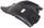 SPRINTER 07-09 FRONT FENDER LINER RH, Rear Section