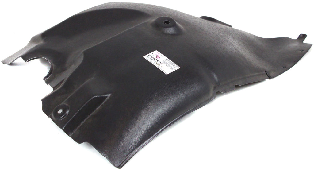 SPRINTER 07-09 FRONT FENDER LINER LH, Rear Section