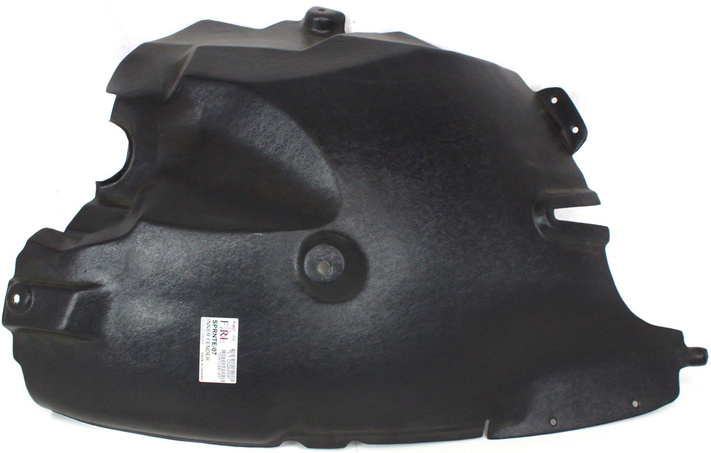 SPRINTER 07-09 FRONT FENDER LINER LH, Rear Section