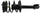 NEON 95-99 REAR STRUT, Assembly, 19.25 in. extended length, 14.125 in. compressed length