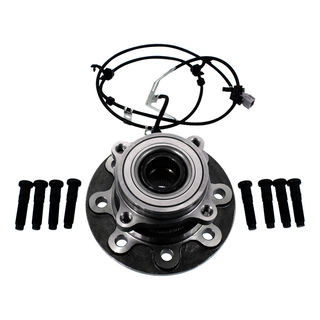 RAM 2500 P/U 98-99 FRONT HUB ASSEMBLY LH, 8 Studs, 4WD, 4-Wheel ABS