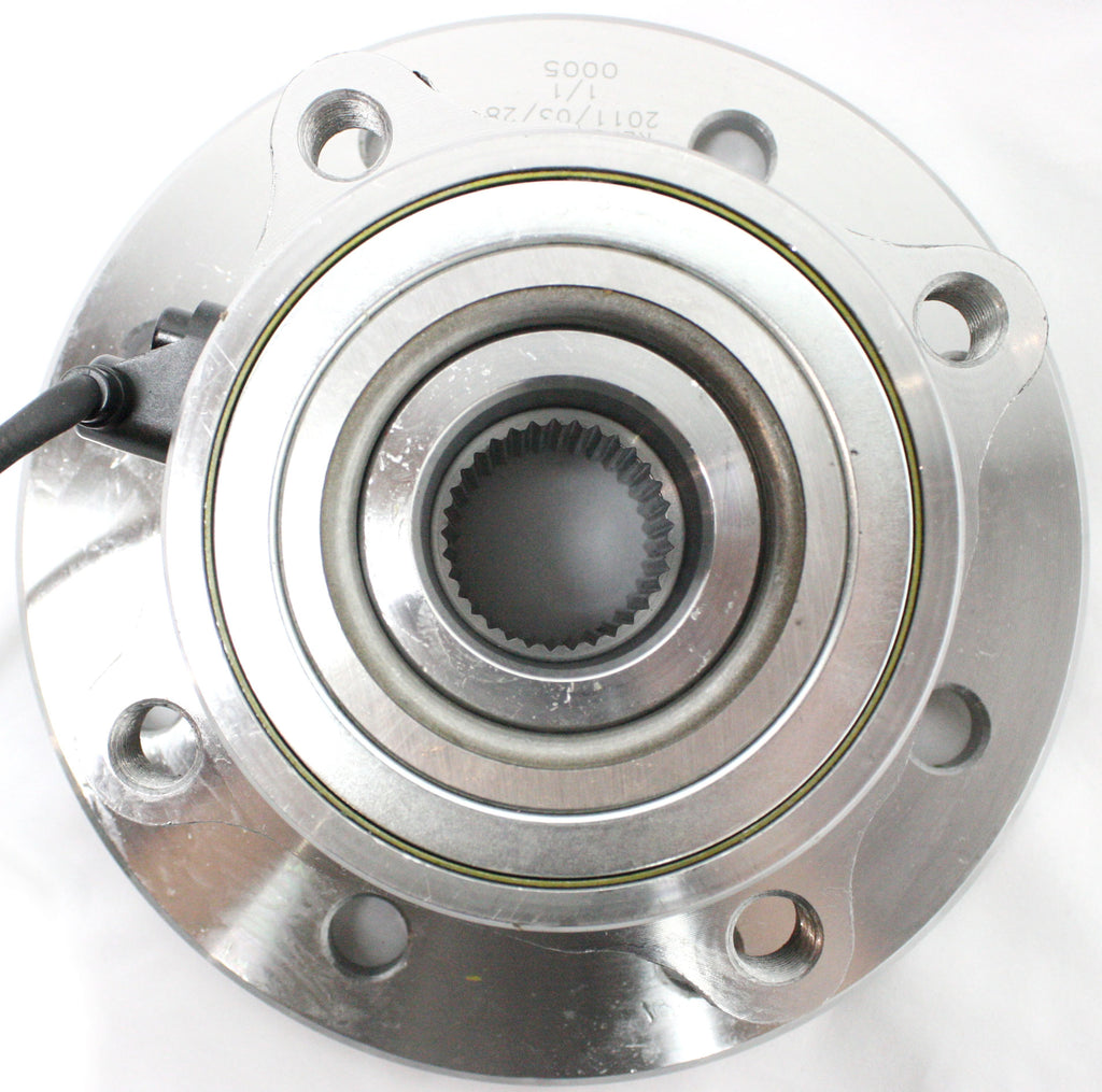 RAM 3500 PICKUP 98-99 FRONT HUB ASSEMBLY LH, 8 Studs, 4WD, 4-Wheel ABS, Dual Rear Wheels