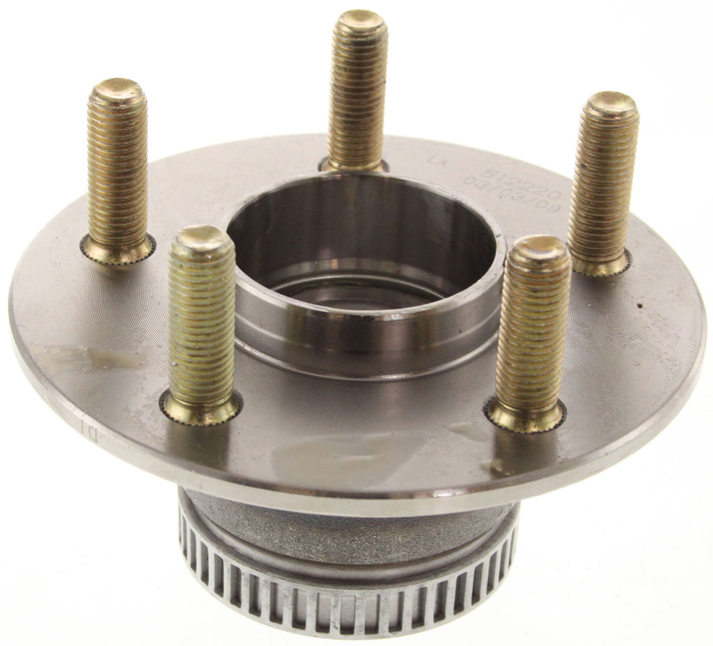 STRATUS 98-06 REAR HUB ASSEMBLY RH=LH, 5 Studs, 5 x 101.08 mm PCD Bolt Pattern, w/ ABS Sensor Ring
