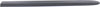 CARAVAN 02-04 FRONT DOOR MOLDING LH, Primed, Code K4