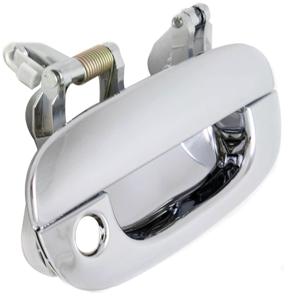 RAM 1500 94-01; 2500/3500 94-02 FRONT EXTERIOR DOOR HANDLE RH, All Chrome, w/ Keyhole