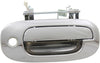 DAKOTA 97-99 FRONT EXTERIOR DOOR HANDLE RH, All Chrome, w/ Keyhole, Plastic