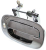 DAKOTA 97-99 FRONT EXTERIOR DOOR HANDLE RH, All Chrome, w/ Keyhole, Plastic