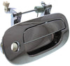 DAKOTA 97-99 FRONT EXTERIOR DOOR HANDLE RH, All Chrome, w/ Keyhole, Plastic