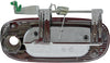 DURANGO 98-01 FRONT EXTERIOR DOOR HANDLE LH, All Chrome, w/ Keyhole