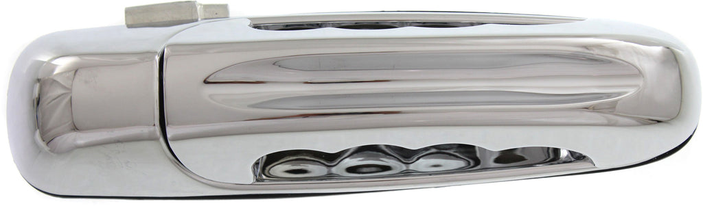 DODGE FULL SIZE P/U 1500 02-08/2500/3500 03-09 FRONT EXTERIOR DOOR HANDLE RH,Chrme,w/o Hole,w/ Slash Desgn Lvr