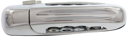 DODGE FULL SIZE P/U 1500 02-08/2500/3500 03-09 FRONT EXTERIOR DOOR HANDLE RH,Chrme,w/o Hole,w/ Slash Desgn Lvr