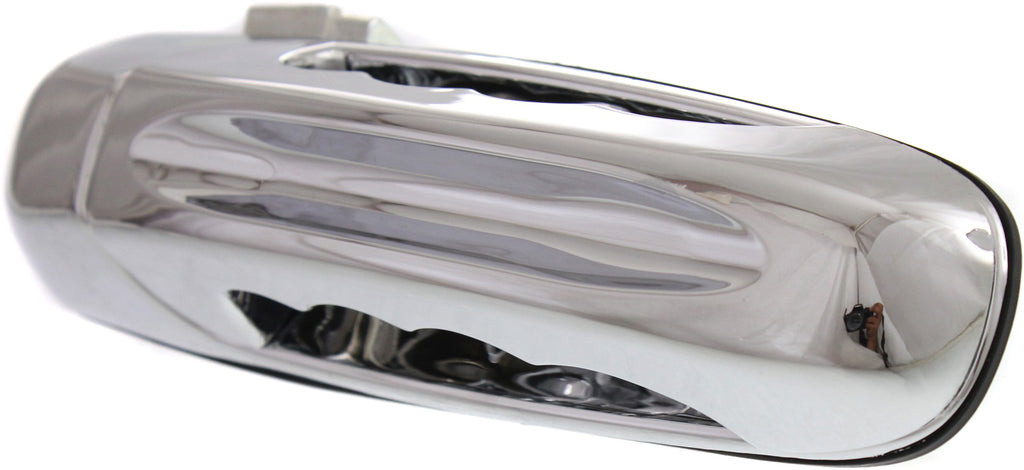 DODGE FULL SIZE P/U 1500 02-08/2500/3500 03-09 FRONT EXTERIOR DOOR HANDLE RH,Chrme,w/o Hole,w/ Slash Desgn Lvr