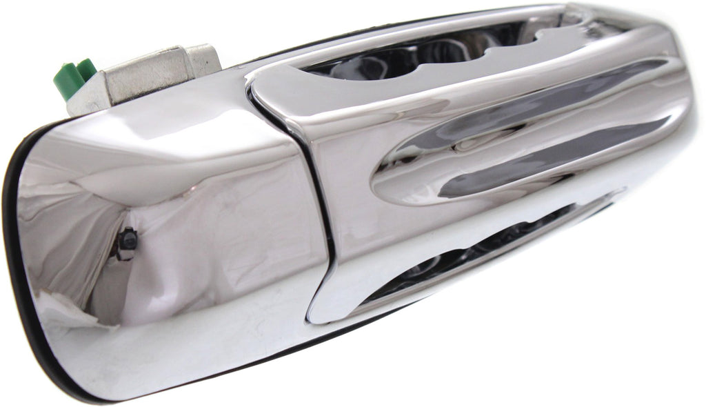 DODGE FULL SIZE P/U 1500 02-08/2500/3500 03-09 FRONT EXTERIOR DOOR HANDLE RH,Chrme,w/o Hole,w/ Slash Desgn Lvr