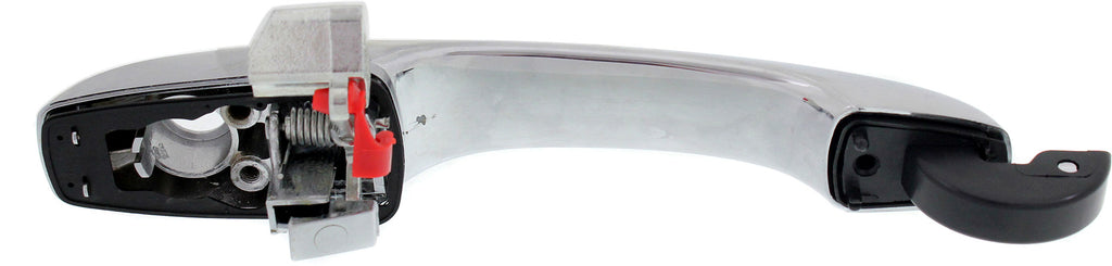 DURANGO 11-21 FRONT EXTERIOR DOOR HANDLE LH, Chr, w/ Keyhole, w/o Keyless Entry