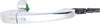 DURANGO 11-22/GRAND CHEROKEE 11-21 FRONT EXTERIOR DOOR HANDLE RH, Chr, w/o Keyhole, w/ Keyless Entry