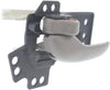 NEON 00-05 FRONT INTERIOR DOOR HANDLE LH, Gray (Black+Taupe), Plastic (=REAR)