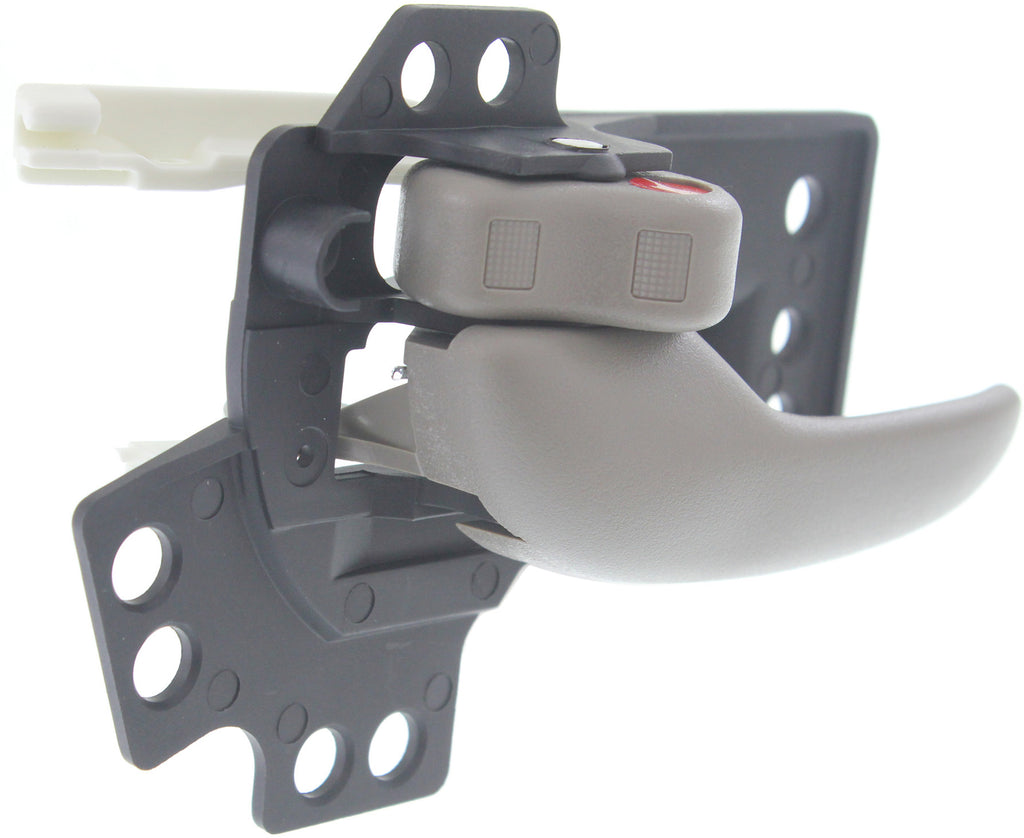NEON 00-05 FRONT INTERIOR DOOR HANDLE LH, Gray (Black+Taupe), Plastic (=REAR)