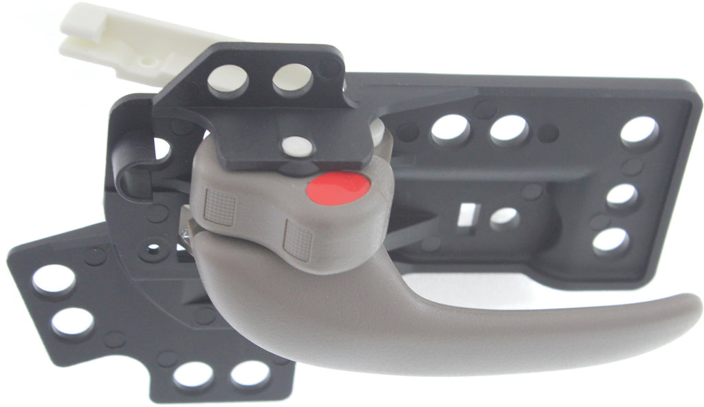NEON 00-05 FRONT INTERIOR DOOR HANDLE LH, Gray (Black+Taupe), Plastic (=REAR)