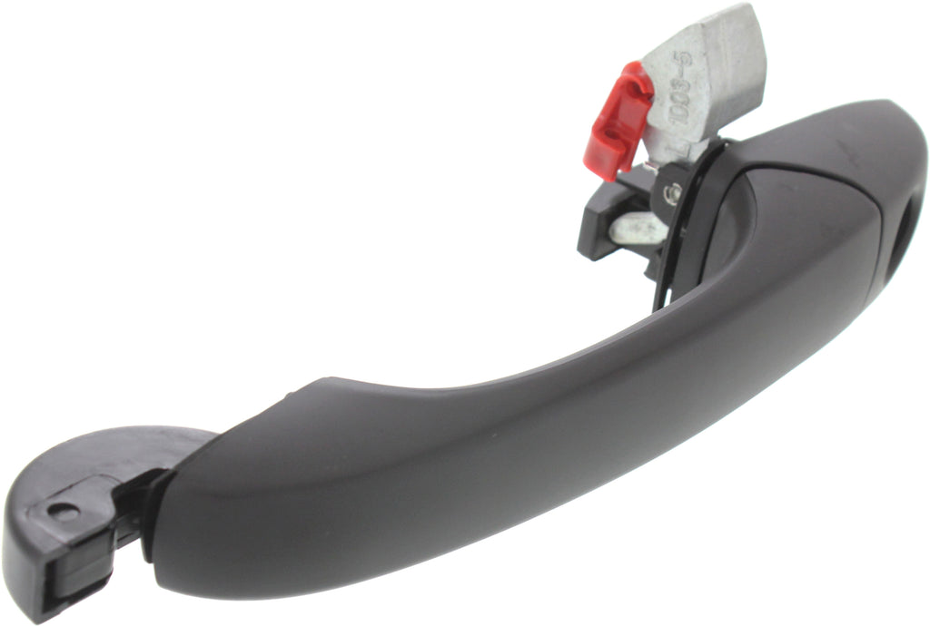 DURANGO 11-20 FRONT EXTERIOR DOOR HANDLE LH, Primed Black, w/ Keyhole, w/o Keyless Entry