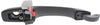 DURANGO 11-20 FRONT EXTERIOR DOOR HANDLE LH, Primed Black, w/ Keyhole, w/o Keyless Entry